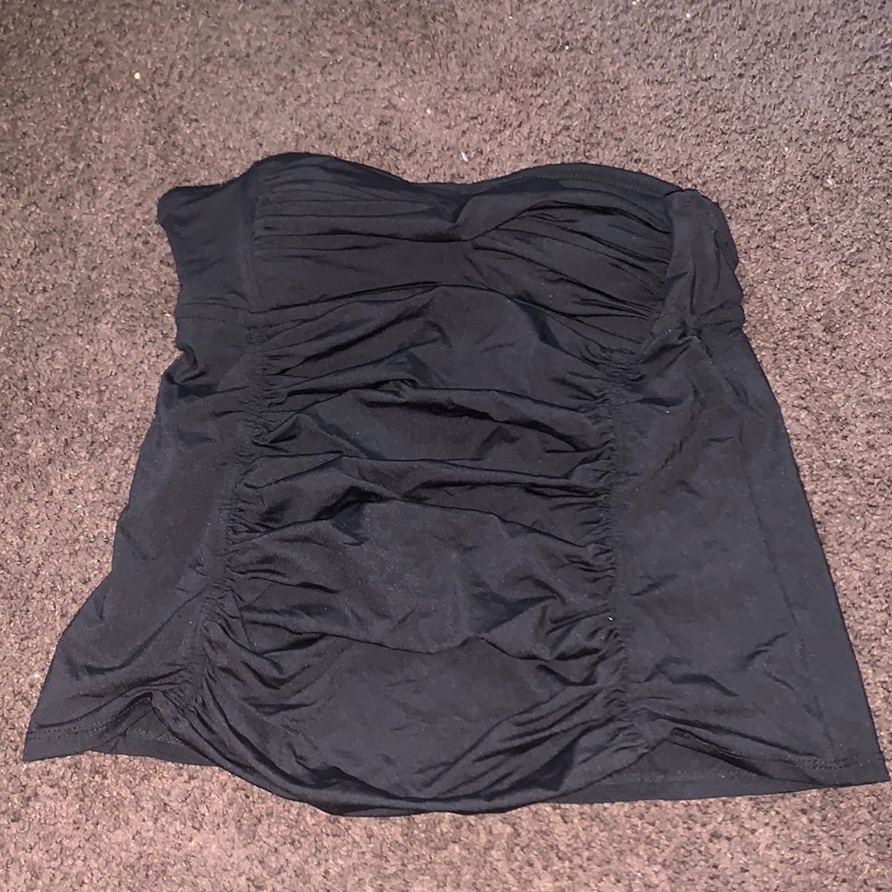 StrapLess Swim Top